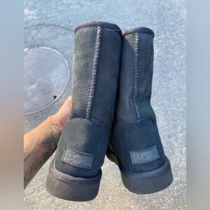 Black UGG boots
